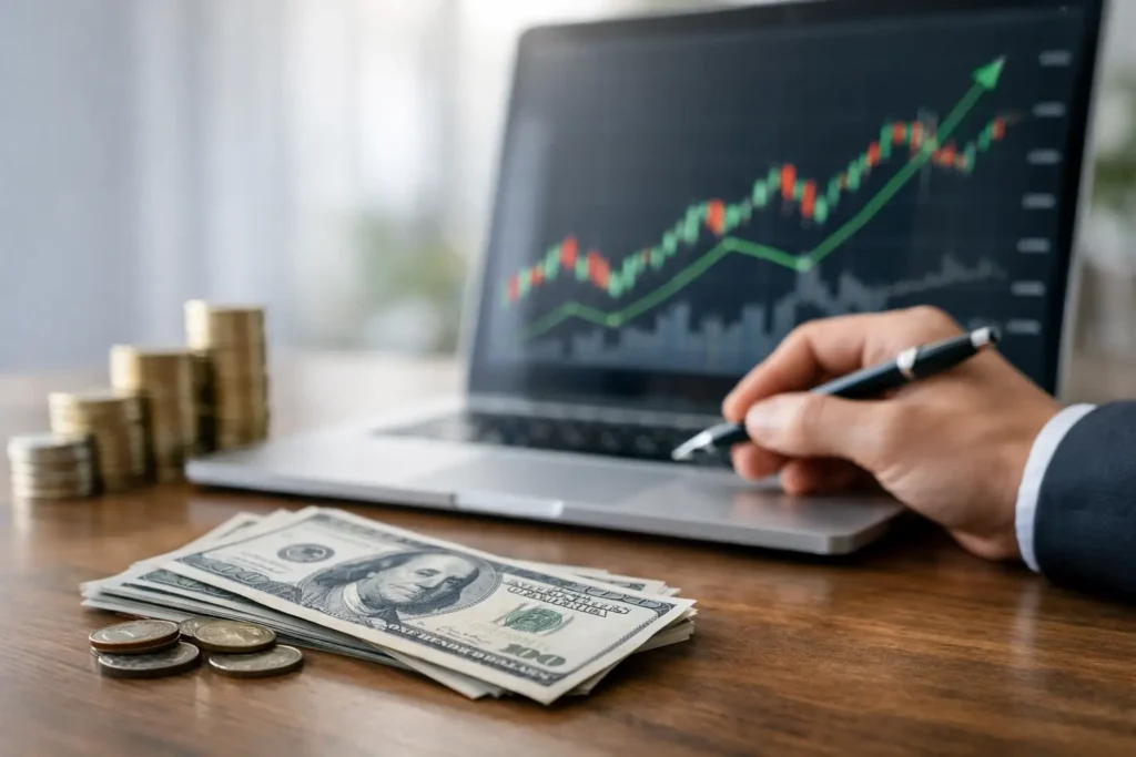 Cómo invertir 100 dólares en bolsa hoy