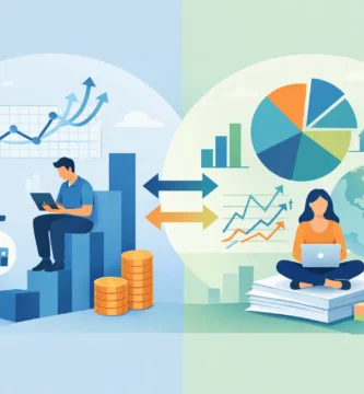 Diferencia entre acciones y fondos indexados
